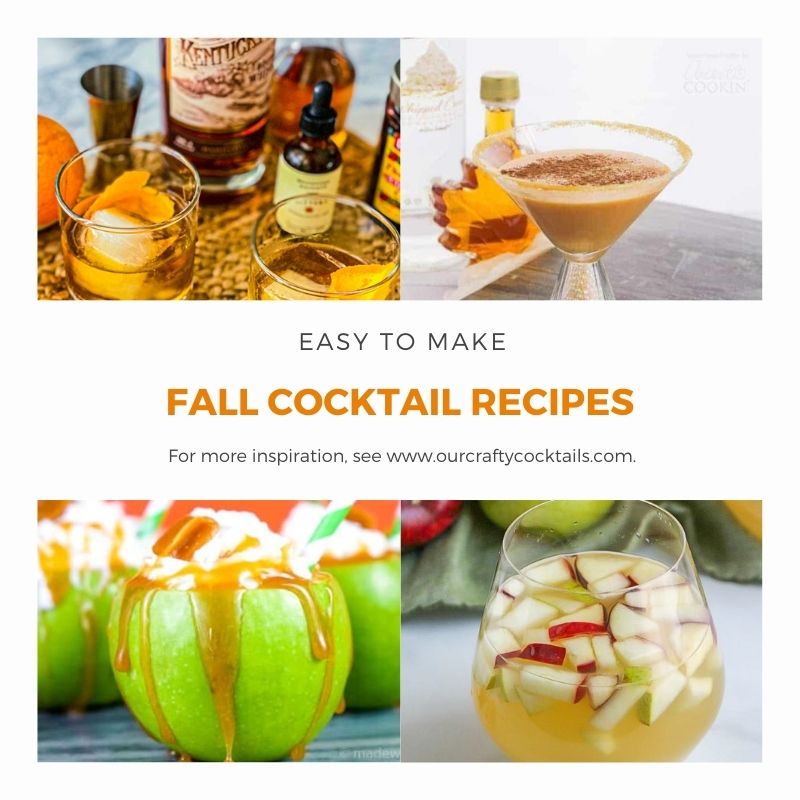 fall cocktails pin