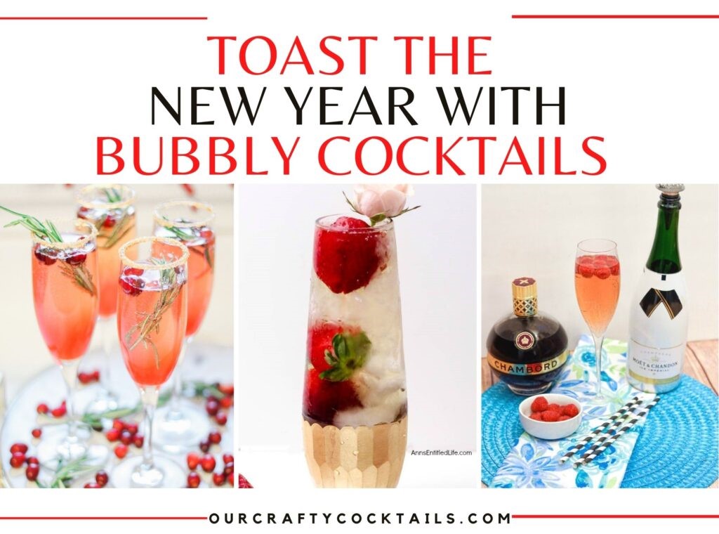 new yea bubbly cocktails