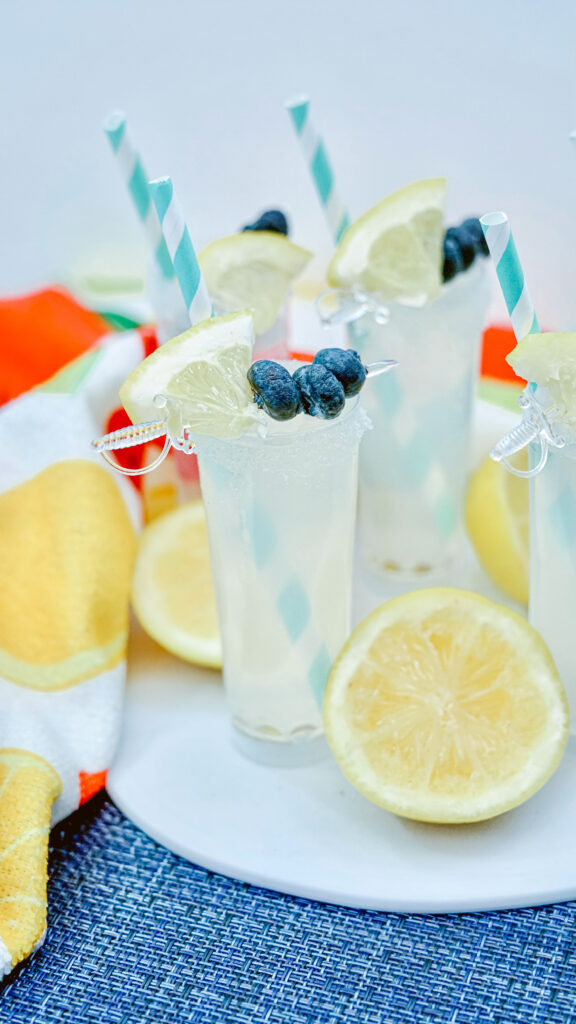 Vodka Lemonade Shooters vertical image