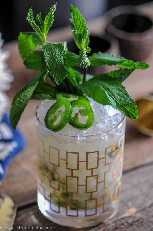 Image for Mint Julep Cocktail - Mezcal Drink 