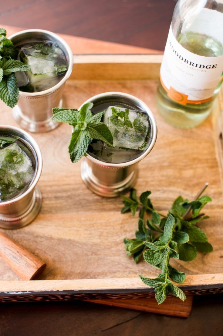 Image for Mint Blue Julep Recipe 