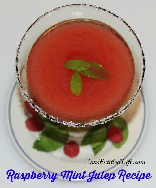 Image for Raspberry Mint Julep Recipe