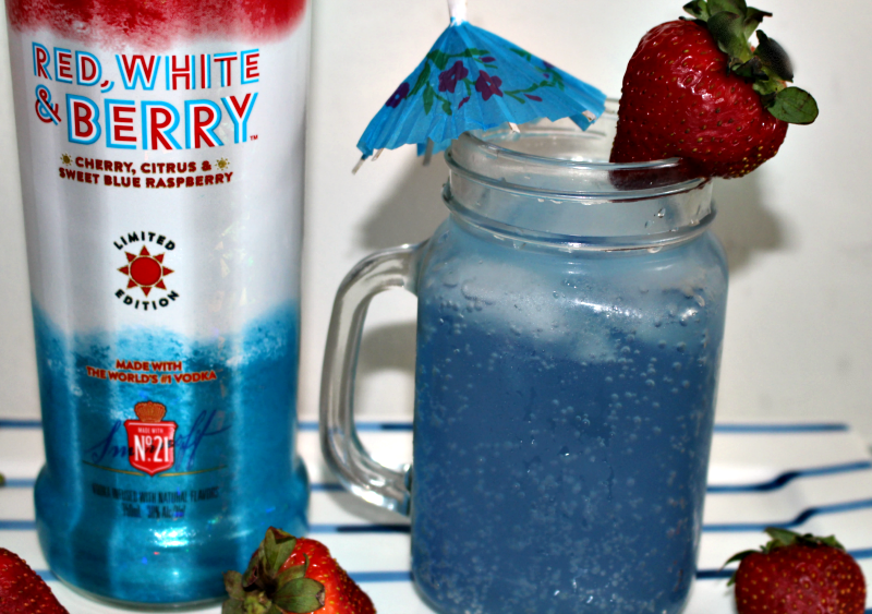 Red, White And Berry Patriotic Cocktail